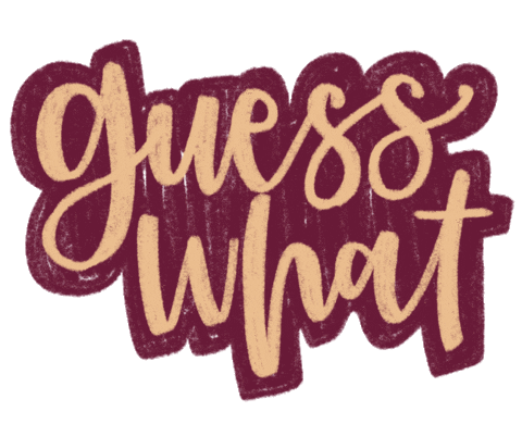 News Guess What Sticker by crewandco