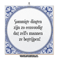 Humor Wijsheid Sticker by Tegelspreuken.nl