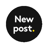 New Post Sticker by Cutters Global