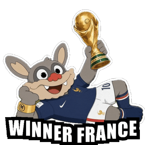 France Win Sticker