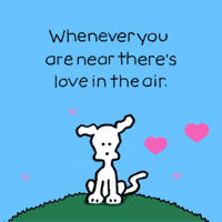 I Love You Hearts GIF by Chippy the Dog