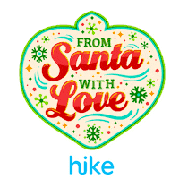 merry christmas love Sticker by Hike Messenger