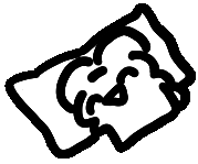 Sleep Sticker by Annafish