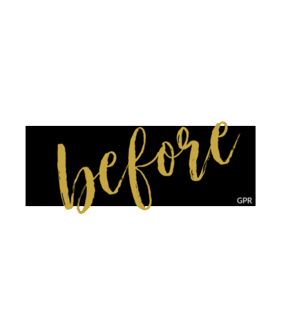 Glow Up Before And After Sticker by Glam Powder Room