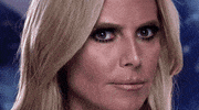 heidi klum staredown GIF by America's Got Talent