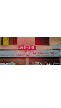 Fiestas Reloj Sticker by la librería de la estafeta