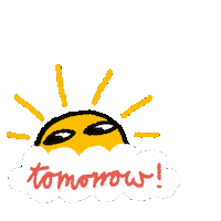 schmamelie tomorrow Sticker