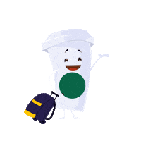 dance chilling Sticker by Starbucks India