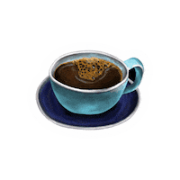 Coffee Illustration Sticker