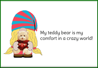 Teddy Bear Gnome GIF