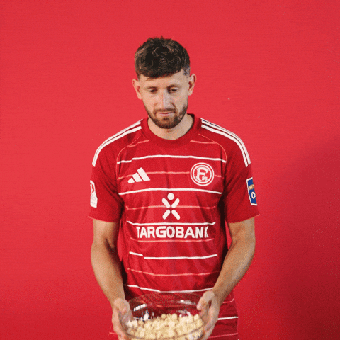 Soccer Popcorn GIF by Fortuna Düsseldorf