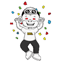 Festa P Sticker by Zhot Shop