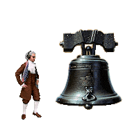 Exposing Liberty Bell Sticker