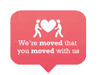 Heart Move Sticker by Roadway Moving