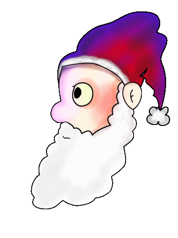 New Year Christmas Sticker