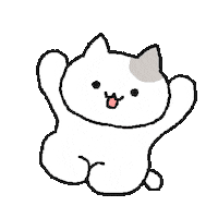 Happy Cat Sticker