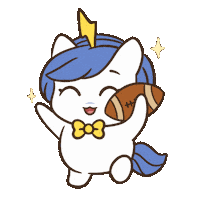 Super Bowl Bu Sticker by Brave Unicorn