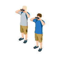 Camplify camping look out lookout sightseeing Sticker