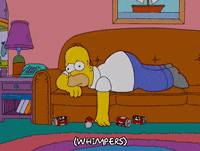 homer simpson beer GIF