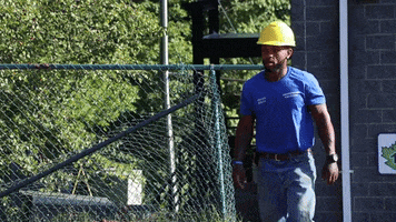 Blue Collar Hard Hat GIF by JC Property Professionals