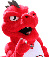 Red Dragons Sticker Sticker by SUNY Oneonta