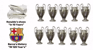 Ronaldo Vs Barca GIF