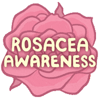 talontedlex red face rosacea skin positivity red cheeks Sticker