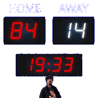 14 Away Sticker