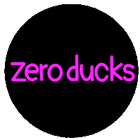 Zero Ducks Sticker by Bag & Bones