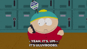 talking eric cartman GIF by South Park 