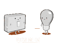 Turn On I Love You Sticker by Sam Omo