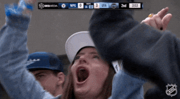 Happy Lets Go GIF by NHL