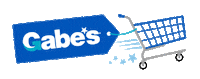 gabes_stores shopping cart gabes gabes stores Sticker