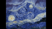 trulysocial animation painting trailer van gogh GIF