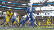 Pumped Up Football GIF by Michigan Athletics
