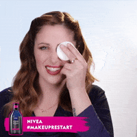 NIVEAItalia makeup clio cleansing nivea GIF