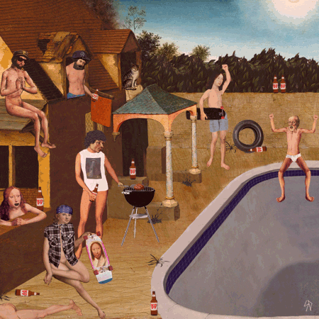 Pool Party Skate GIF by Scorpion Dagger