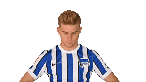 Swipe Up Maximilian Mittelstädt Sticker by Hertha BSC