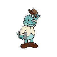 Alligator Sticker by LIKELION