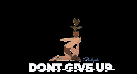 bodyist giphygifmaker yoga dont give up bodyist GIF