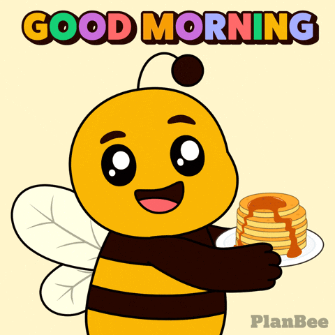 Starving Good Morning GIF by Plan Bee Studios