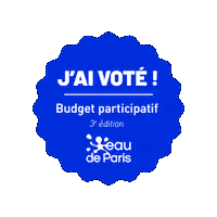 Budgetparticipatif Sticker by eaudeparis