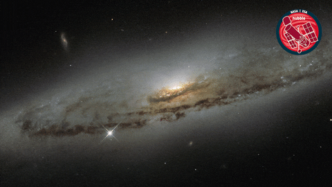 Dark Glow GIF by ESA/Hubble Space Telescope