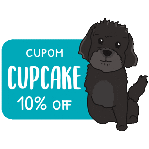 Cupcakedogy Sticker by dog on the go