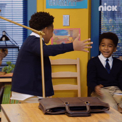 High Five Whats Up GIF by Nickelodeon