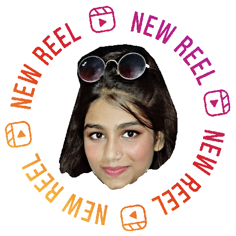 Shreyakanpur Sticker by BORN ON INSTAGRAM