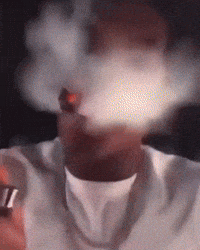 Lil Baby Smoking GIF