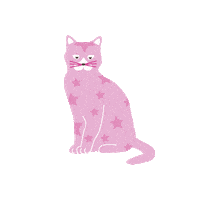 cat no Sticker by Kim Campbell