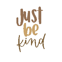 NebelDesignCo kindness kind be kind just be kind Sticker