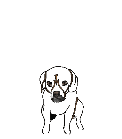 Happy Dog Diesel Sticker